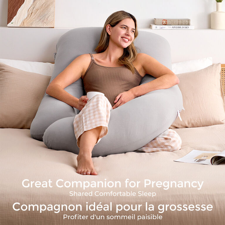 Momcozy G Shaped Pregnancy Pillow